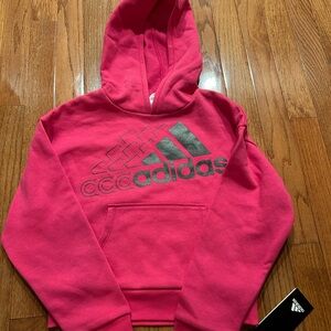 Adidas Girls Hoodie, Size 6, NWT